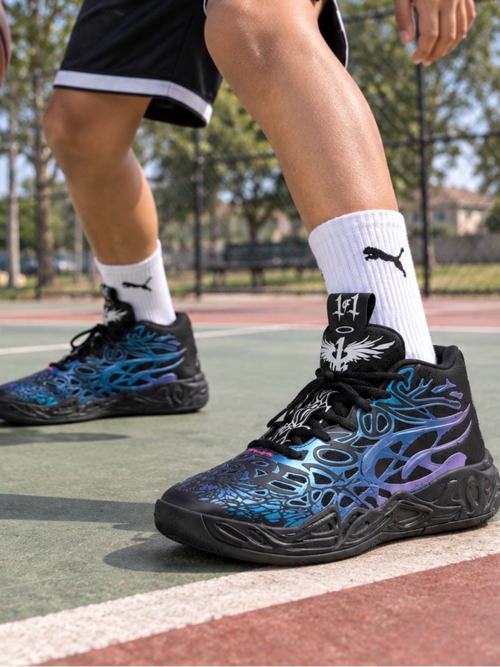 PUMA LaMelo MB.04 Reflections Youth 4